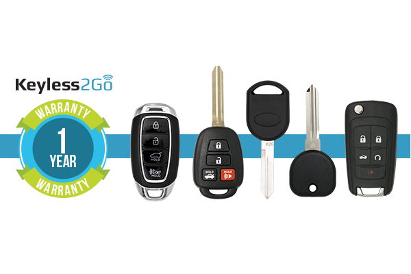 Keyless2Go keys come with a 1-year warranty to ensure extended quality